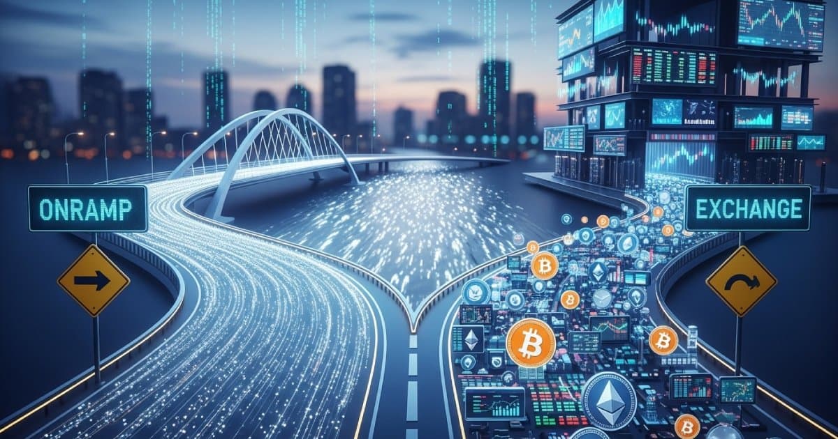 加密货币 Onramp vs. 交易所：选择正确平台的综合指南